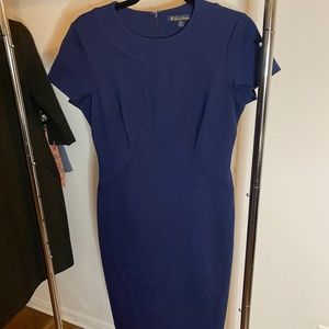 Brooks Brother Navy Sheath Dress - Size 6 Petite